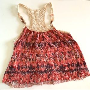 Free people shell boho top